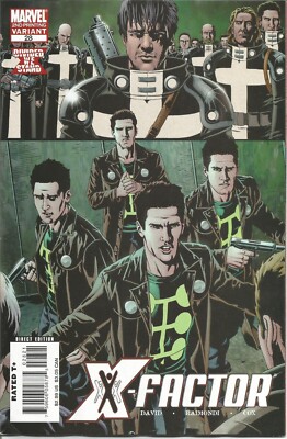 X-Factory #28 Vol. 3 Marvel Comics 2nd Printing Variant 2008 Direct Edition VG/F