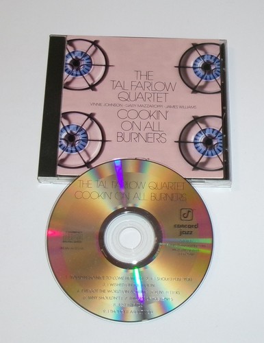Cookin' On All Burners - Taj Farlow Quartet (CD 1996) Like New Condition