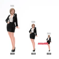 1/43 1/64 1/87 Gillian Anderson Girl Scene Miniatures Figures Doll For Cars Toy