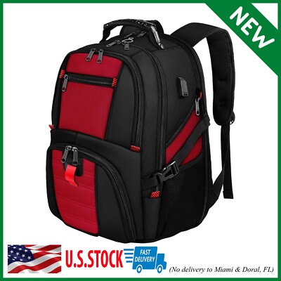 Backpack for Men,Extra Large 50L Travel Backpack with USB Charging Fit