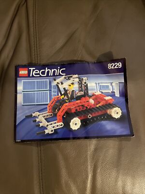 Vintage LEGO technic instruction book 8229 instructions