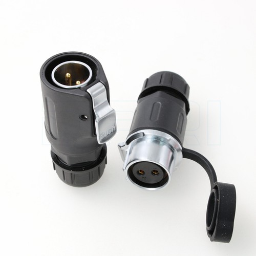 Conector impermeable exterior LP20 IP67 2 3 4 5 6 7 8 9 10 12 pines - Imagen 2 de 14