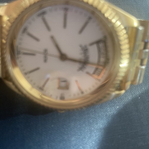 Trumbull Day Date Swiss Movement. Mens Watch ,L@@K! - Picture 9 of 11