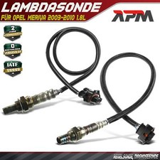 2x Lambdasonde Regelsonde Diagnosesonde für Opel Meriva 2003-2010 1.8L 250-24733