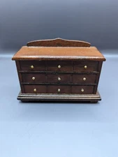 Vintage Miniature Concord Dollhouse Chest of Drawers
