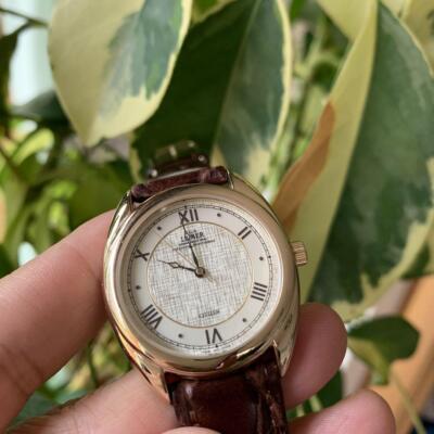 Citizen Club La Mer Vintage New Old Stock White Gold Manual