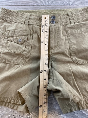 Marmot Hiking Shorts Womens Size 10 Beige Stretch Pockets Casual Outdoor summer - Picture 6 of 8
