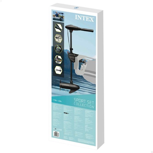 Motore Intex Transom Mount Trolling 12 V 480 W Barca Gonfiabile Elettrico - Foto 4 di 4