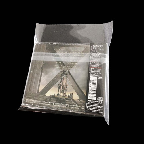10 Double CD Sleeves: Japanese Resealable Wraps for 2-4 Disc Fatboy Double CDs - Foto 2 di 6