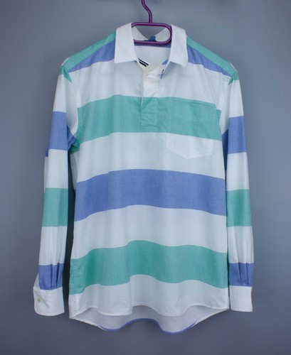 Beaufort & Blake London Shirt Polo Mens Size S Multicolor Striped 100% Cotton - Picture 8 of 12