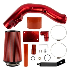 Cold Air Intake Kit Red For 03-2007 Ford F250 F350 F450 F550 57-2546-1 6.0L