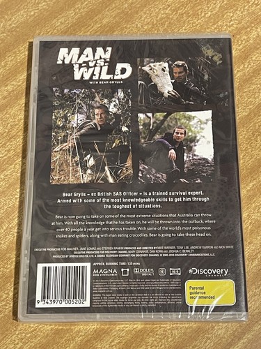 MAN VS WILD - AUSTRALIA SPECIAL - With Bear Grylls * BRAND NEW + SEALED R4 DVD - Picture 2 of 2