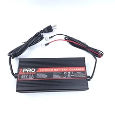 OEM ZPRO 48v 5A Marine Boat Lithium Battery Charger 16s LiFePO4 Batteries 