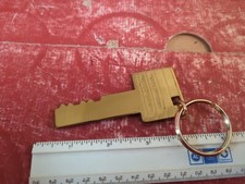 Weight Watchers Keychain Brass Metal Key To The Future WW Keyring