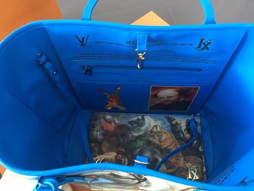 LOUIS VUITTON Neverfull MM Jeff Koons RUBENS * streng limitiert * NEU * - Bild 2 von 5