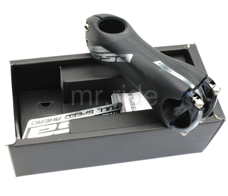 FSA K-Force Light Carbon Stem, 31.8 x 110mm ±6 Deg for Road Bike 1-1/4,1-1/8" - Image 3 of 4