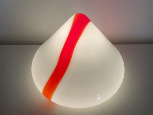 🟢 Renato Toso per LEUCOS GRANDE XXL lampada Mico 41 in vetro di Murano 1970 - Foto 11 di 11