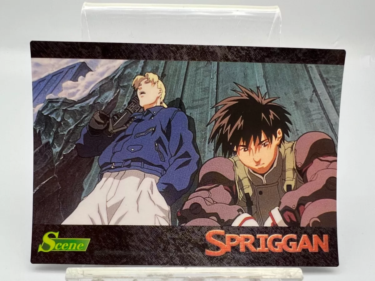 SPRIGGAN card SHINSEISHA Japanese Vintage Rare F/S