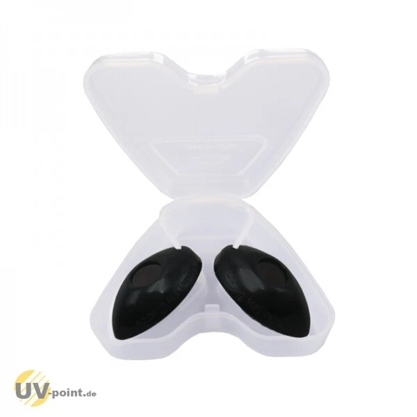 Solarium Gafas Protección Ocular Gafas UV para Banco de Sol en Estuche (Negro)