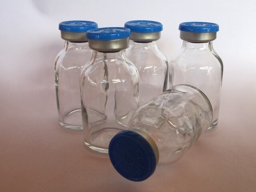 20 mL Clear Sterile Vial with Flip Top Seal 100 Pack - Picture 2 of 9