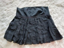 A Pea in the Pod Maternity Redefined Women's Black 100% Silk Skirt  Siz M