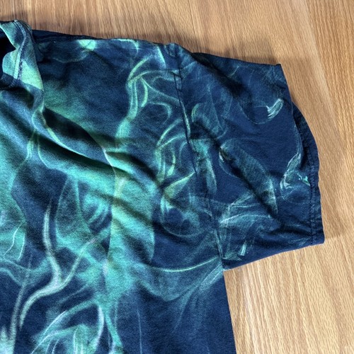 Social Media T-Shirt Mens XL Short Sleeve Marijuana Smoke Skeleton Big Logo - 第 5/19 張圖片
