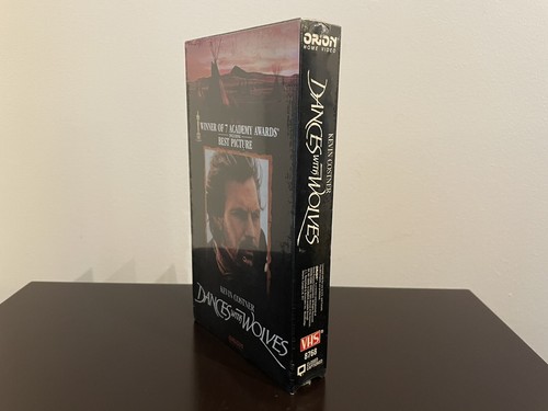 VHS Dances With Wolves RARE FACTORY SEALED STUDIO WATERMARK 1990 - Picture 2 of 10