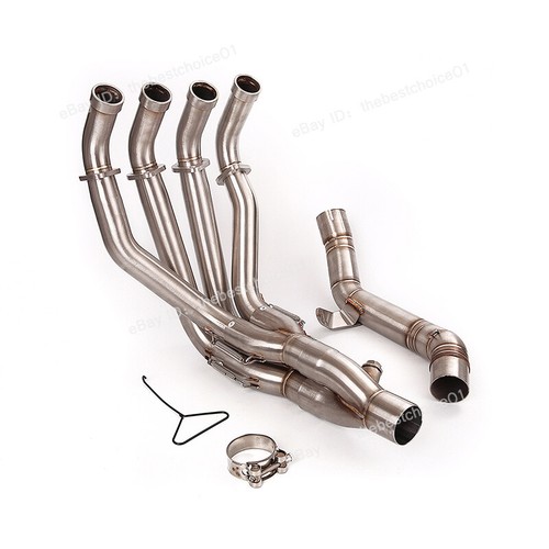 For Kawasaki Z900 2017-2024 Full Exhaust System Front Header Link Pipe Slip 51mm - Picture 12 of 12