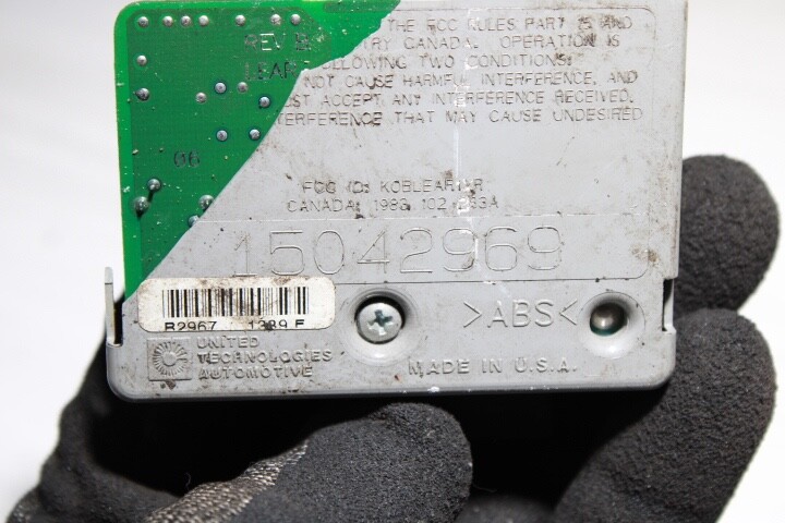 GM 15042969 Receiver Remote Control Door Lock oem e53 | eBay