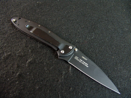 KERSHAW LEEK-1660CKT-DEPT.HOMELAND SECURITY-DIRECTOR OPER-FOLDING-LOCKING KNIFE - Picture 3 of 4