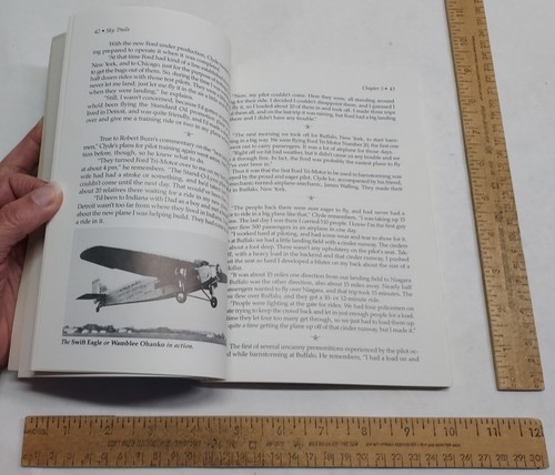 SKY TRAILS - The Life of Clyde W Ice - Rhonda Coy Sedgwick - SIGNED pb - Picture 10 of 11