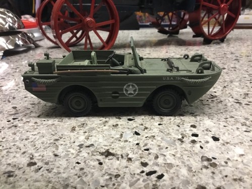 2003 Forces of Valor 92004 1:32 Die Cast U.S. Amphibian Jeep Unimax Used duck - Picture 1 of 6