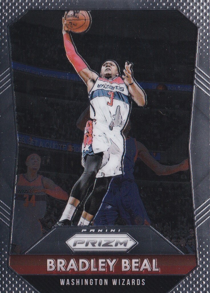 2015-16 Panini Prizm BRADLEY BEAL #23 Base Washington Wizards NBA