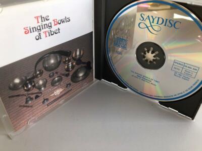 Alain Presencer ‎– The Singing Bowls Of Tibet CD - Saydisc ‎– CD