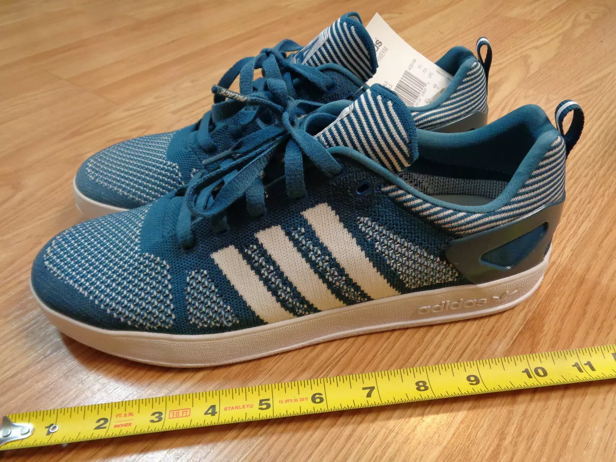 Adidas Pro PrimeKnit Mens Size 10 Shoes Blue Surf Petrol &amp; White US NICE! | eBay