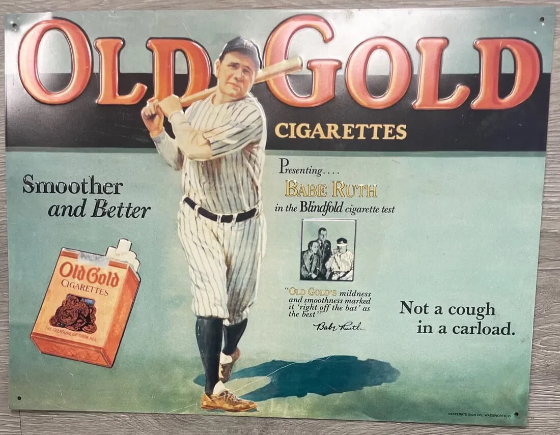 babe ruth cigarettes Old Gold Cigarettes Babe Ruth 16