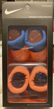 NEW 2 PAIRS PACK NIKE NEWBORN INFANT BOOTIES 0-6 MONTHS