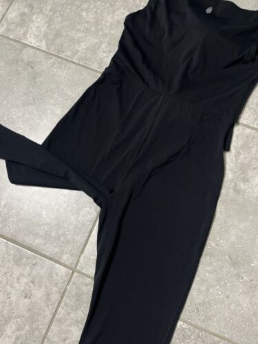 Free People Rosetta Rosa Fiore Pezzo Unico Ritagliato Body Tuta Nero M L - Foto 17 di 17