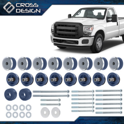 KF04060BK Body Mount Bushing Kit Fits for 2008-2016 Ford F250