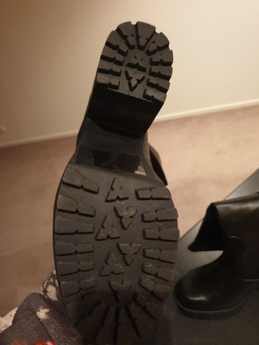 Punk high heel tall boots (BLACK) - Picture 10 of 15
