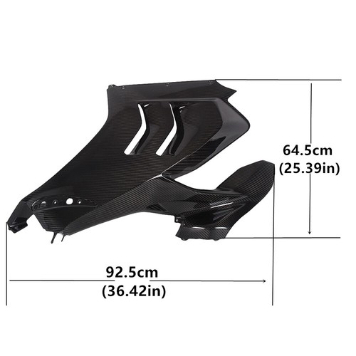 For Ducati Panigale V4 V4R 2020 2021 Carbon Fiber Side Fairings Side Panel Cover - Picture 2 of 12