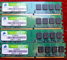 4 x Arbeitsspeicher Corsair DDR2 RAM VS1GB667D2 PC2-5300 1GB 667MHz 240 Pin