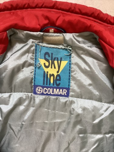 Colmar Sky Line Padded Ski Jacket | Vintage Retro Winter Sports Snow Coat 2 Xl - Picture 4 of 6
