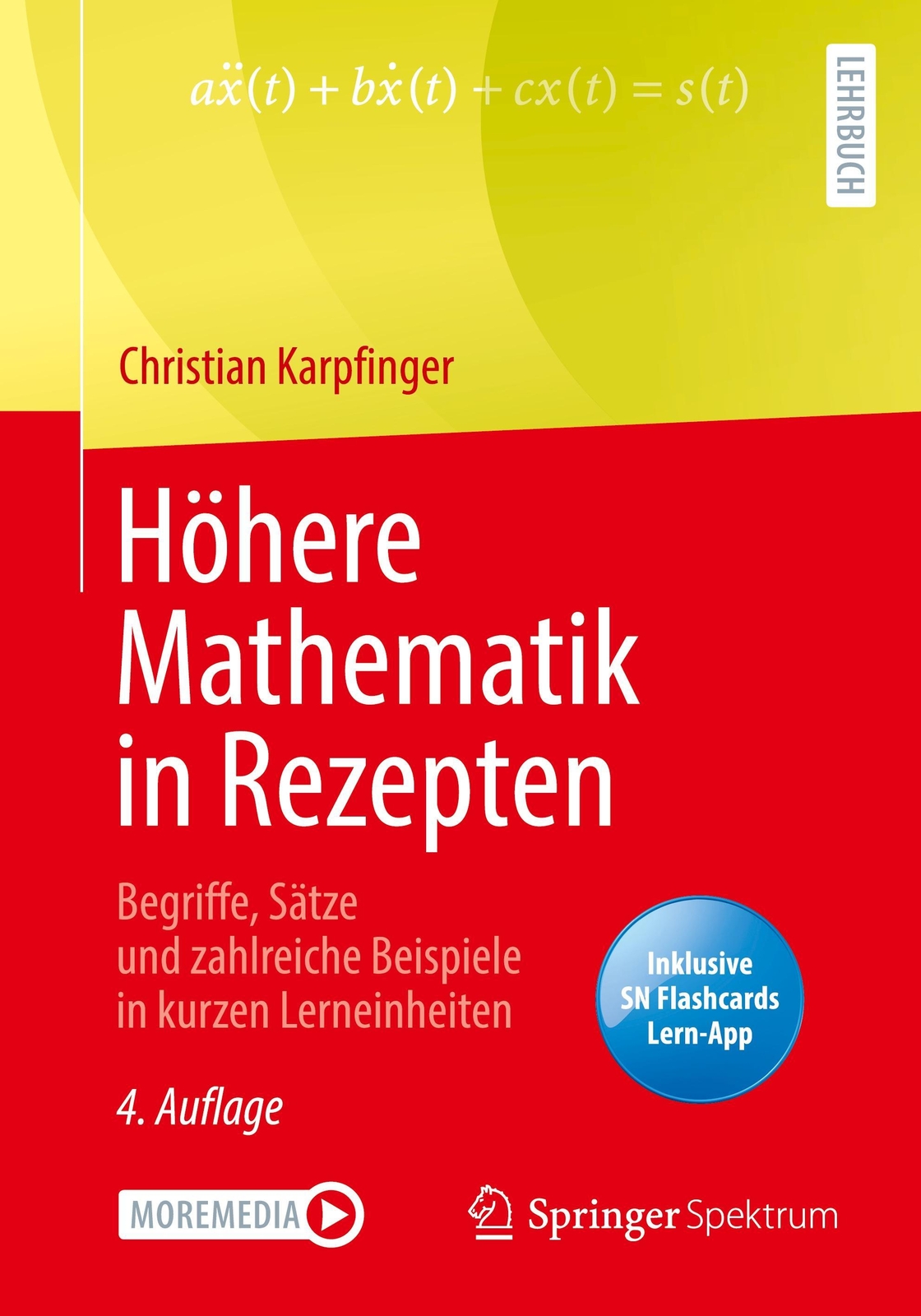 Thumbnail - Höhere Mathematik In Rezepten Christian Karpfinger