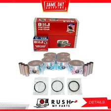 95-00 Piston and Ring Kit For Chrysler 2.5L V6 SOHC 24v EEB DNJ PRK135