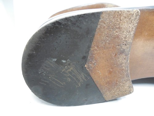 Zapatos de vestir Mario Bruni charol sin cordones con borla para hombre hechos en Italia 9M - Imagen 11 de 19