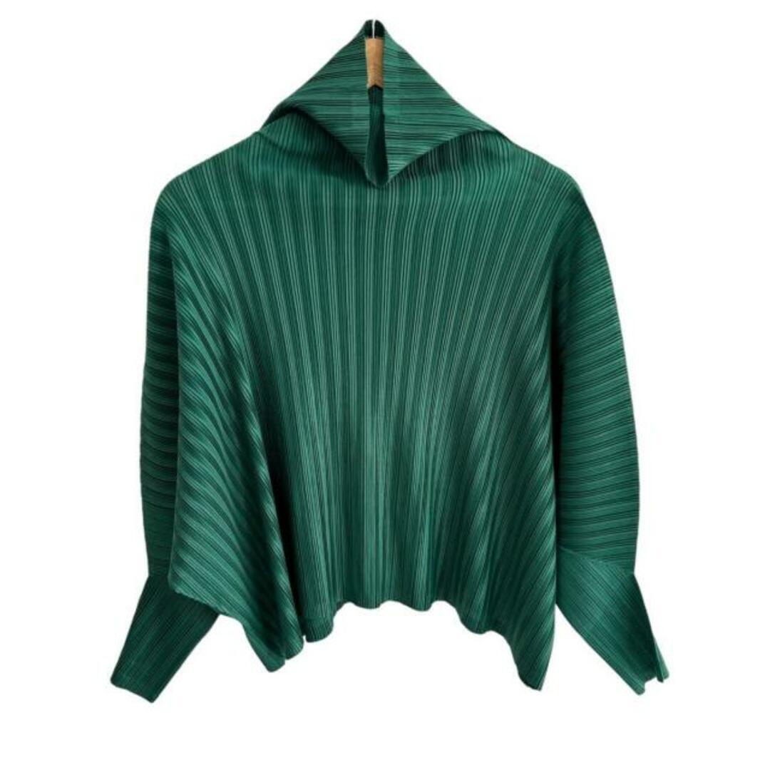 A16r ISSEY MIYAKE PLEATS PLEASE Long Sleeve Cut and Sew Size 03 L 