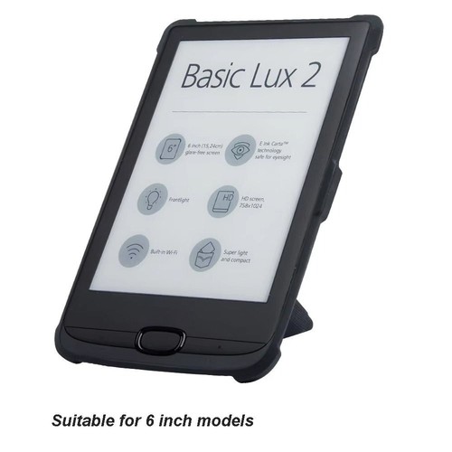 6 Inch E-Reader Case for PocketBook Touch Lux 5 4 HD 3 616 627 632 - Picture 2 of 17