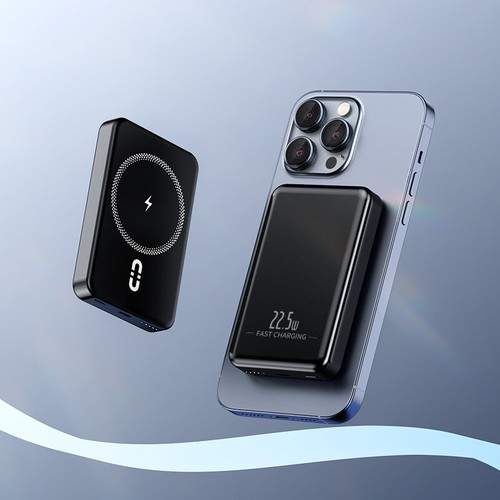 Aluminum alloy magnetic wireless 10000 mah PD20W bidirectional fast charging - 第 8/10 張圖片