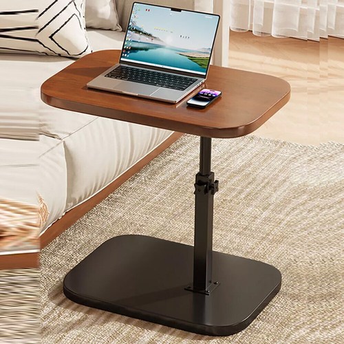 Adjustable C-Shaped Sofa Side Table for Coffee Laptop Table Living Room Bedroom↕ - Picture 3 of 15